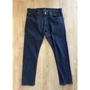 Polo Ralph Lauren Men's The Sullivan Slim Jeans 34x30 Dark Denim